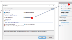 IIS Add Rule